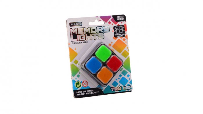 Memory Lights Travel pocket game