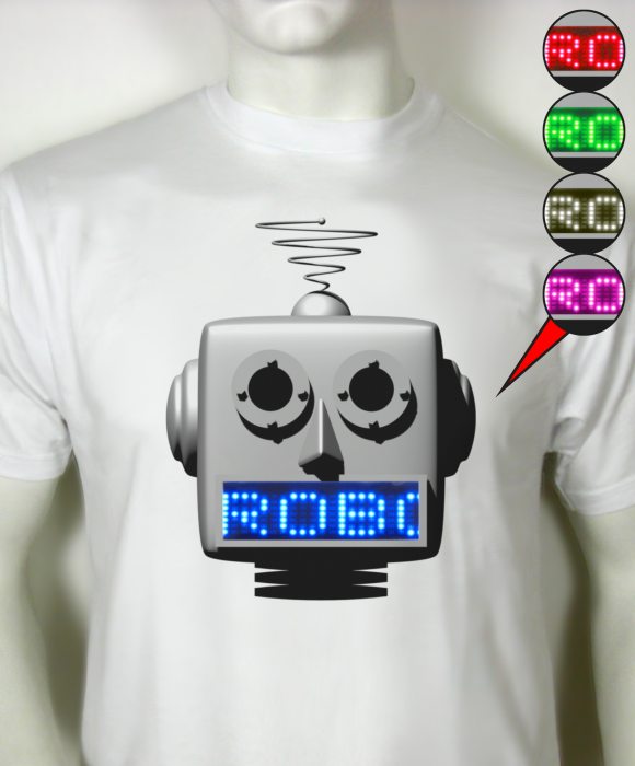 roboter led-shirt