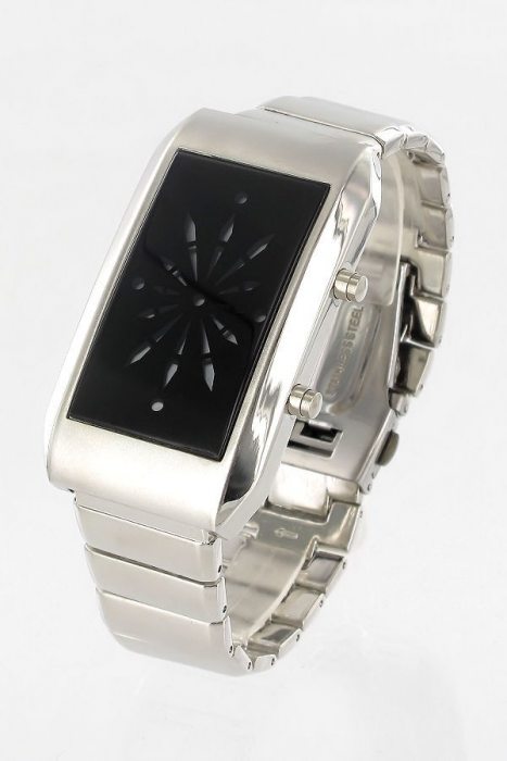 Jay Baxter LED-Armbanduhr Navigator rot m655