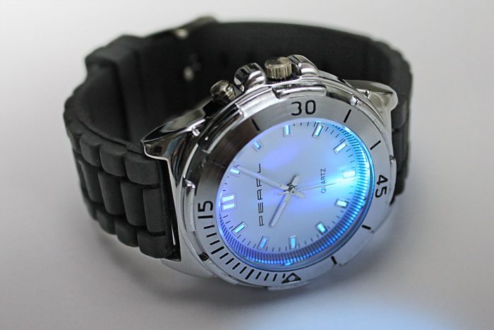 Color Shiny Rubber Silicone Watch