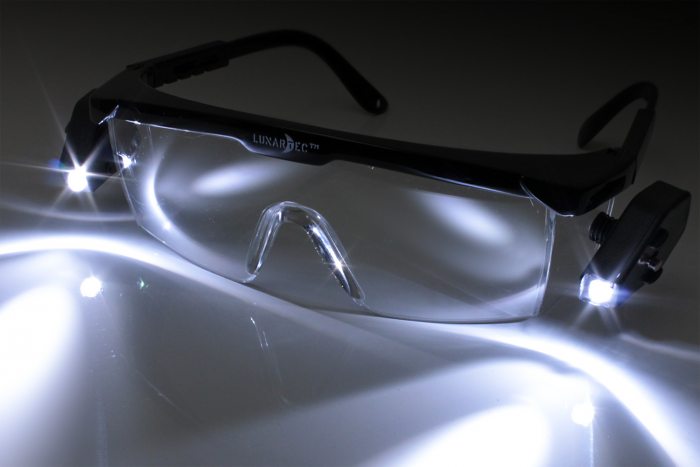 Dual LED Safety Glasses