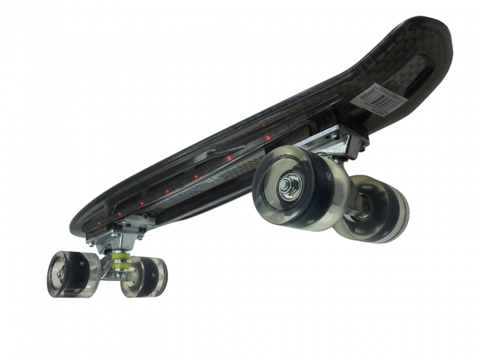 LED-Skateboard I Leuchtendes Pennyboard mit LED-RollenI I Akkubetrieben mit 6 Licht Optionen