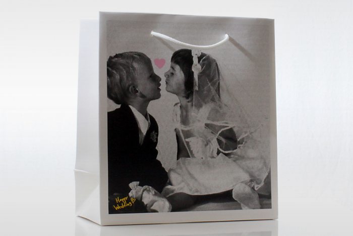 Leuchtende Geschenktasche Hochzeit Hochzeitsgeschenke