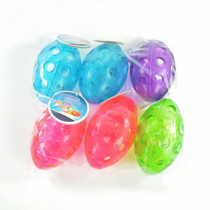 Gag football with glow effect