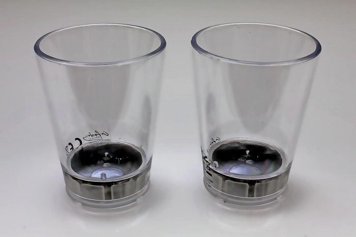 2er-Set LED-Würfelspiel Becher