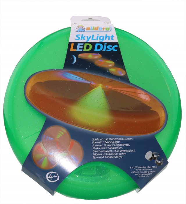 leuchtende wurfscheibe disc