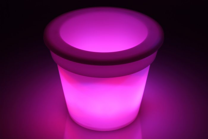 Color Changing Flower Pot