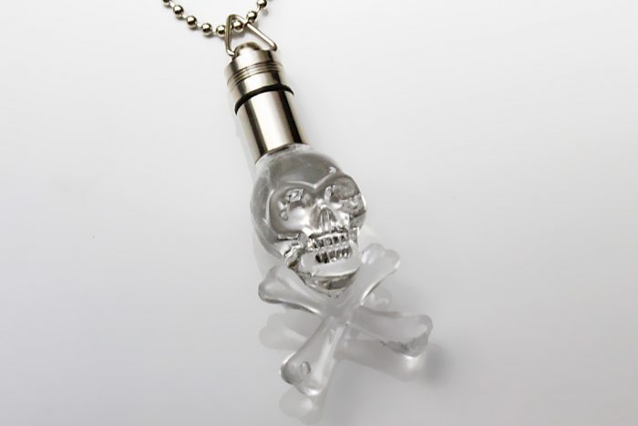 LED Totenkopf Kette Halloween Party Mottopartys