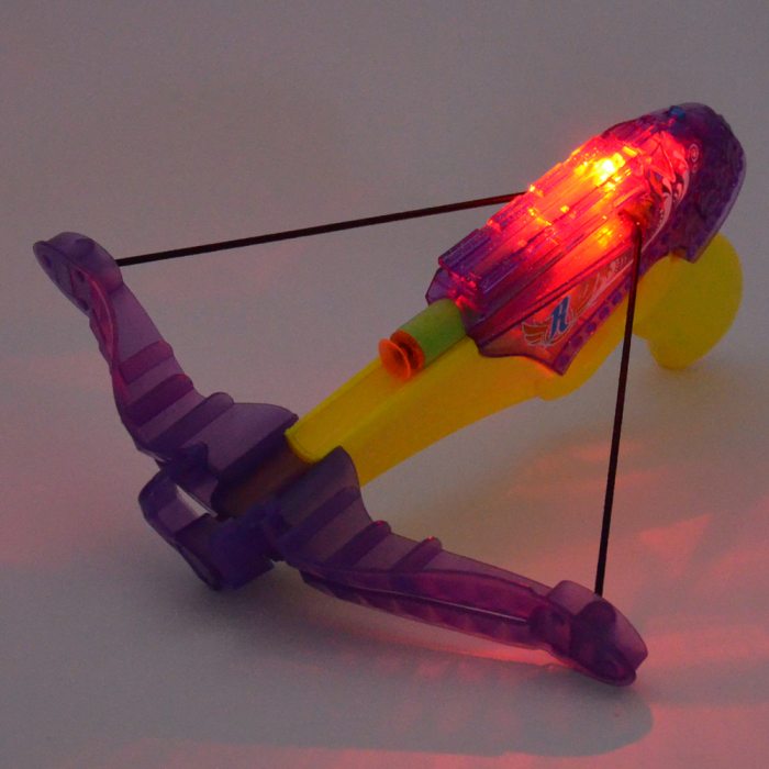 Spielzeug-Armbrust mit Licht und Sound I Soft Bullet Armbrust für Kinder I In- und Outdoor Spielzeugwaffe