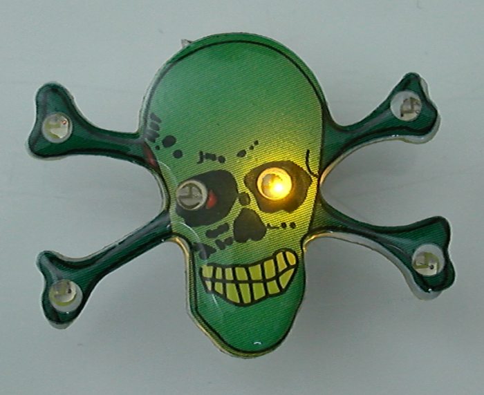LED  Blinky Skull
