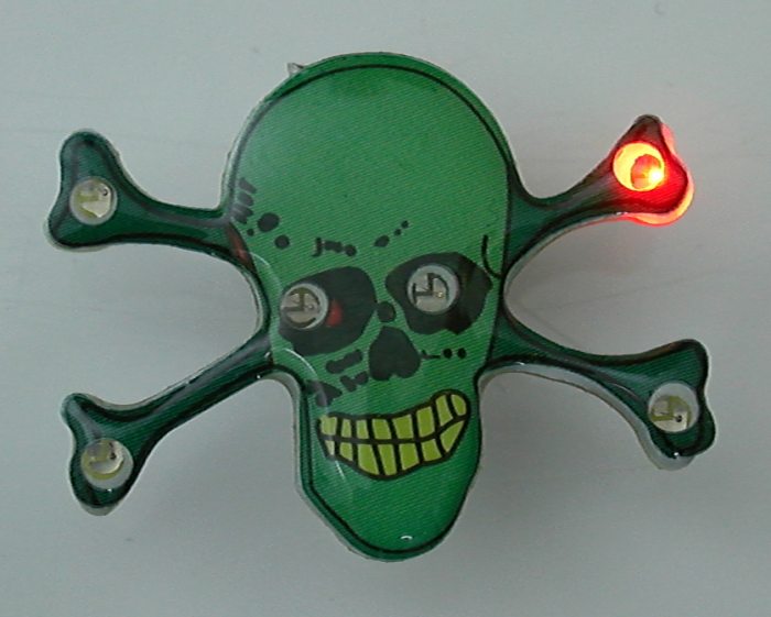 LED  Blinky Skull