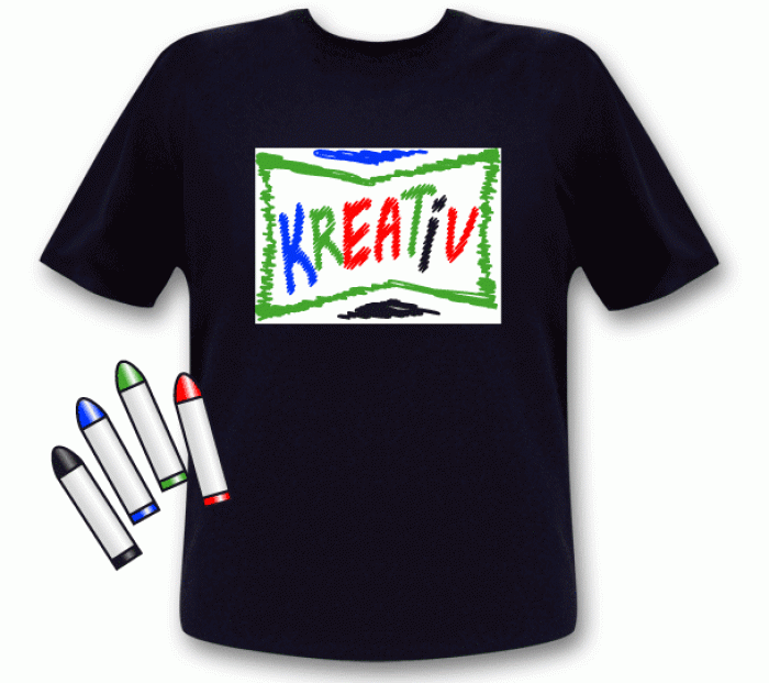 kreative lecuhtshirt interaktiv