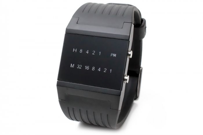 Blue LED-Binary-Watch
