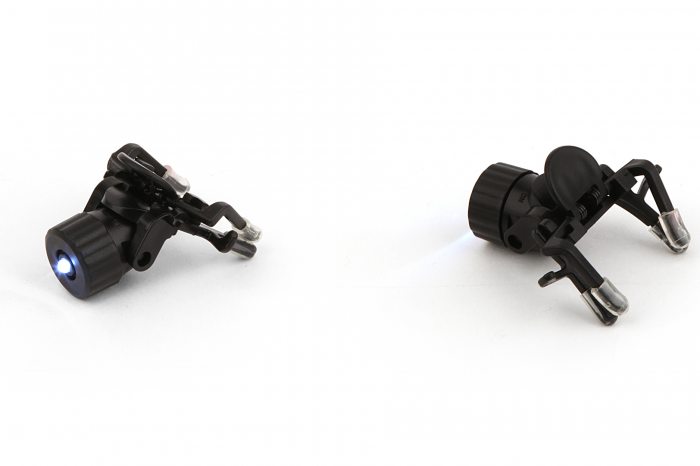 LED glasses clip