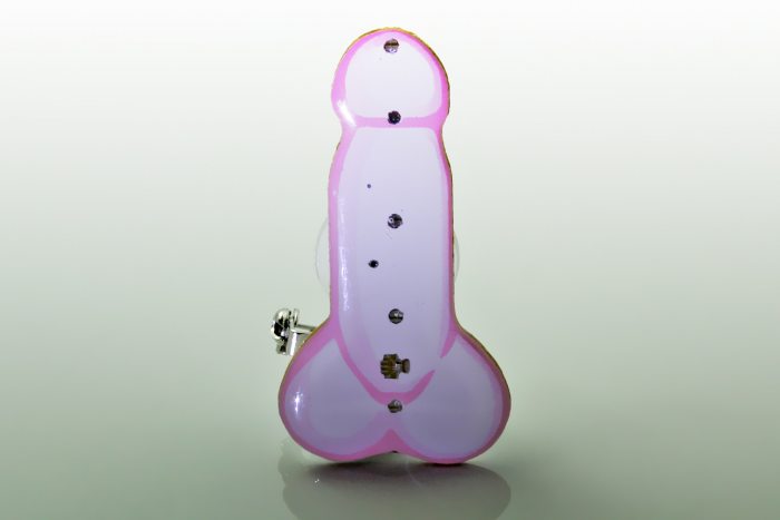Willi Blinky Anstecker Brosche Blinki Pin Button Scherzartikel