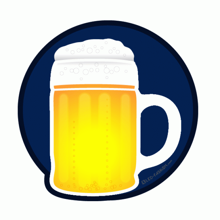 Beer Mug led Shirt