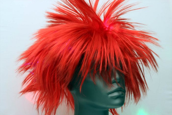 Flashing wig