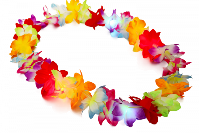 Bright flower necklace