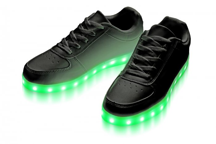 led-sneaker grün