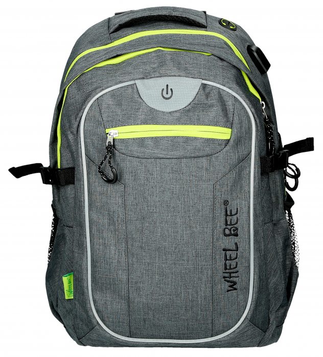City Rucksack mit vielen Fächern
