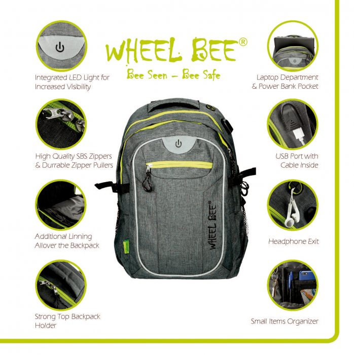 LED Rucksack Merkmale
