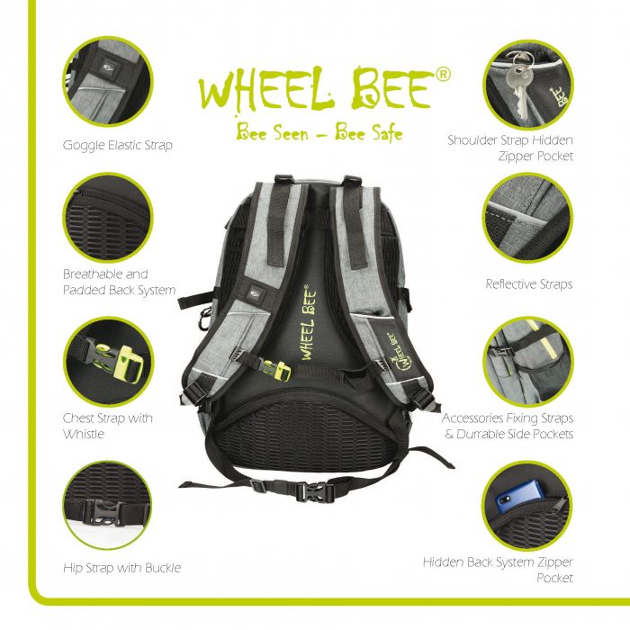 WHEEL BEE Qualitätsrucksack