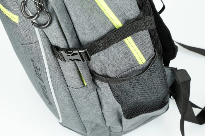 LED Rucksack Seiten-Netztaschen