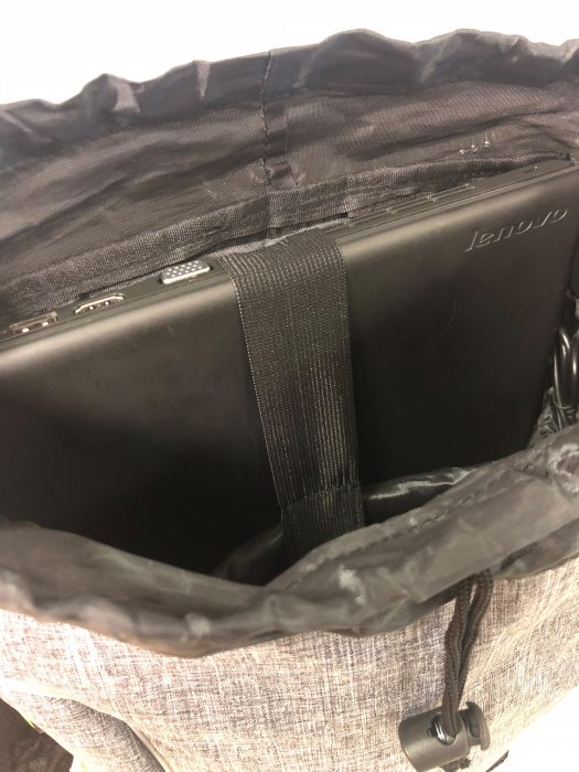 Rucksack-Innenfach für Laptop