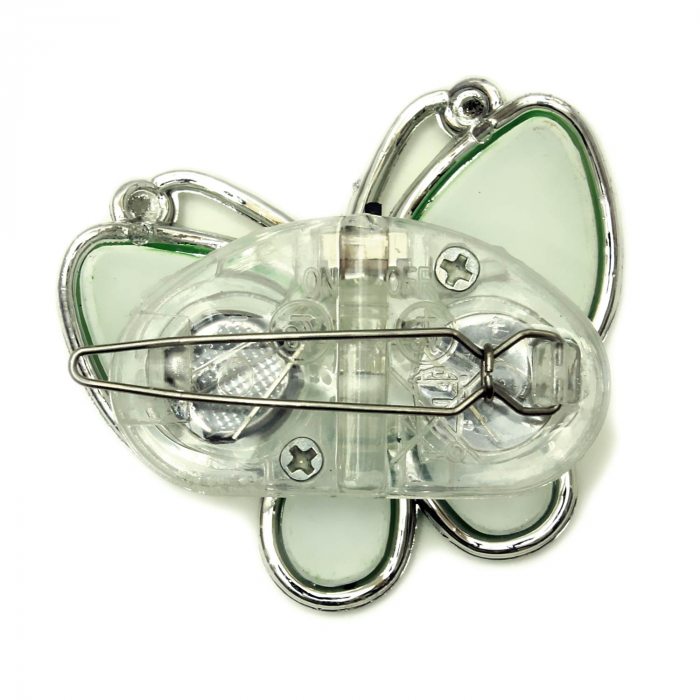LED butterfly hair clip