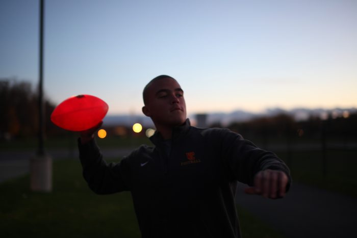 LED-American Football Ball I USA Football leuchtender Football I Leuchtfootball Pigskin Spielzeug