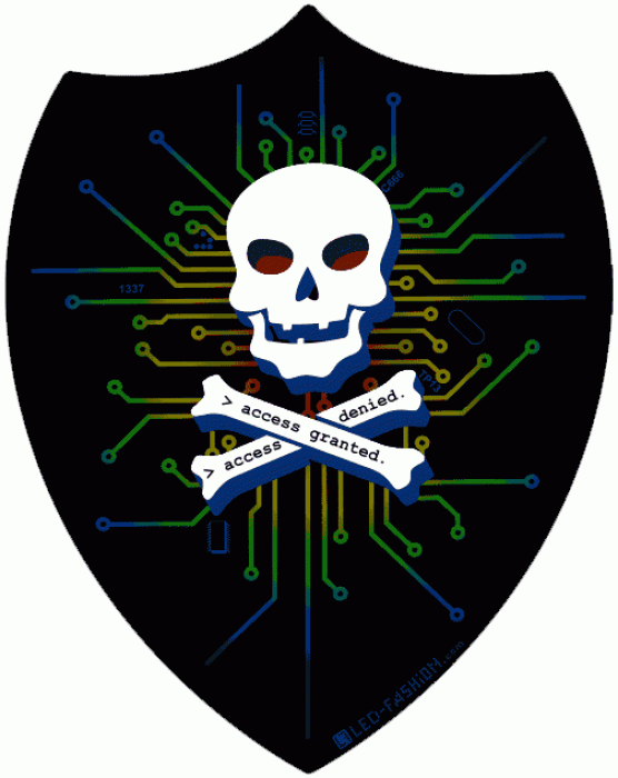 hacker leuchtpatch
