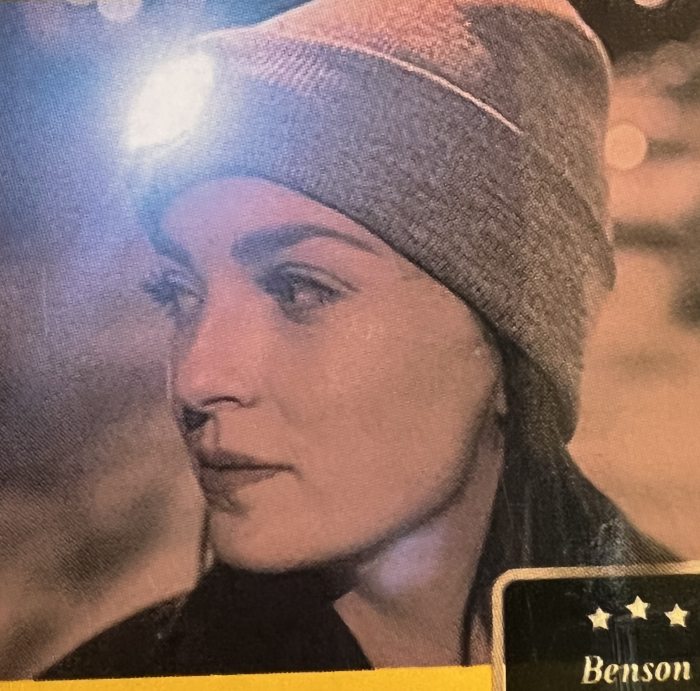 Camoflage LED Mütze I Leucht Beanie I Outdoor Mütze mit LED-Beleuchtung I Leuchtmütze