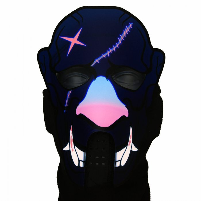LED horror mask