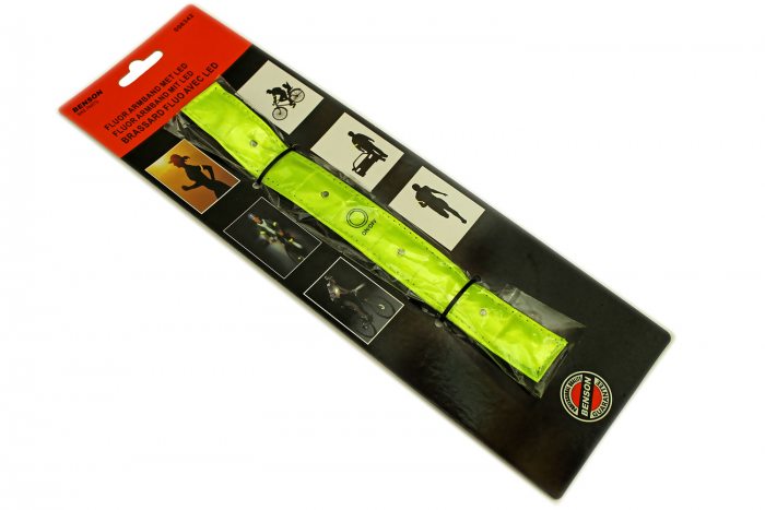 Set of 2 Safety Reflector LED-Bracelet