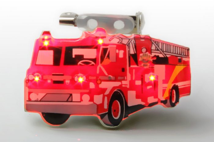 Flashing Body Fire Truck