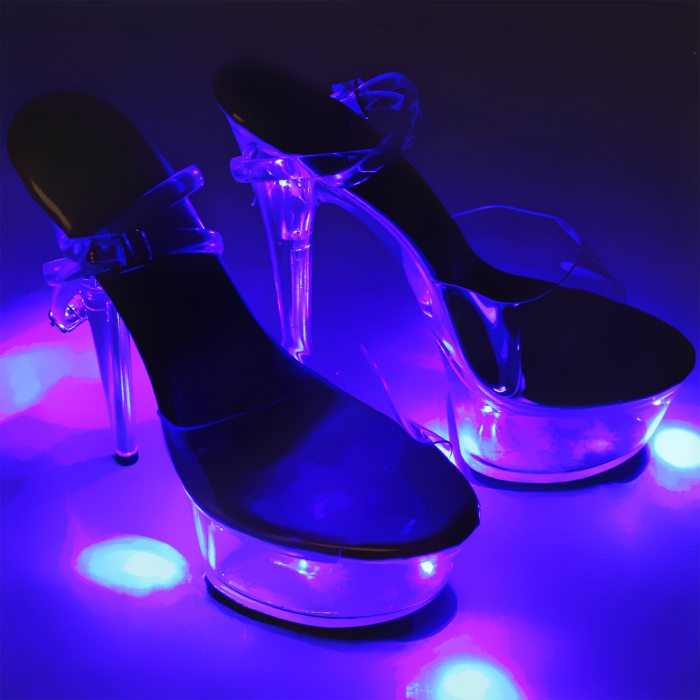 LED high heels