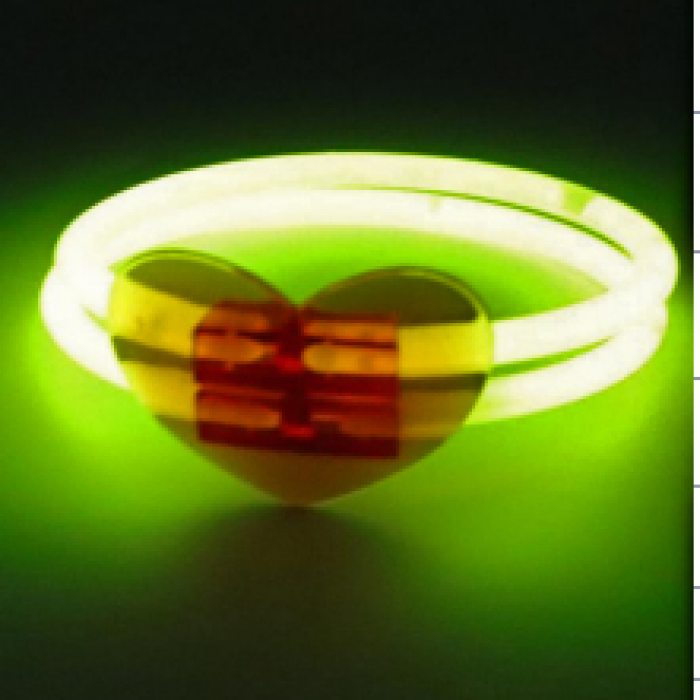 Knicklichter hezr leuchtarmband