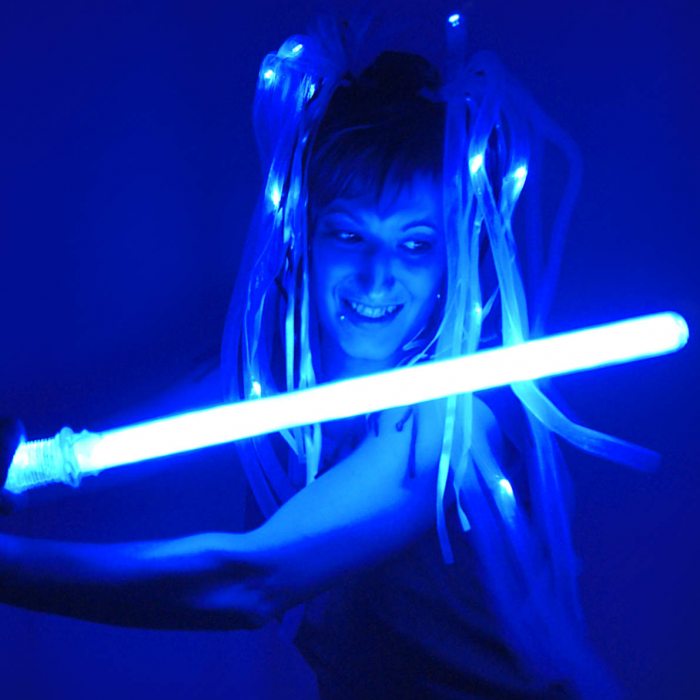 blaues Laserschwert
