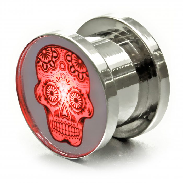 rot led plug leuchtet cool