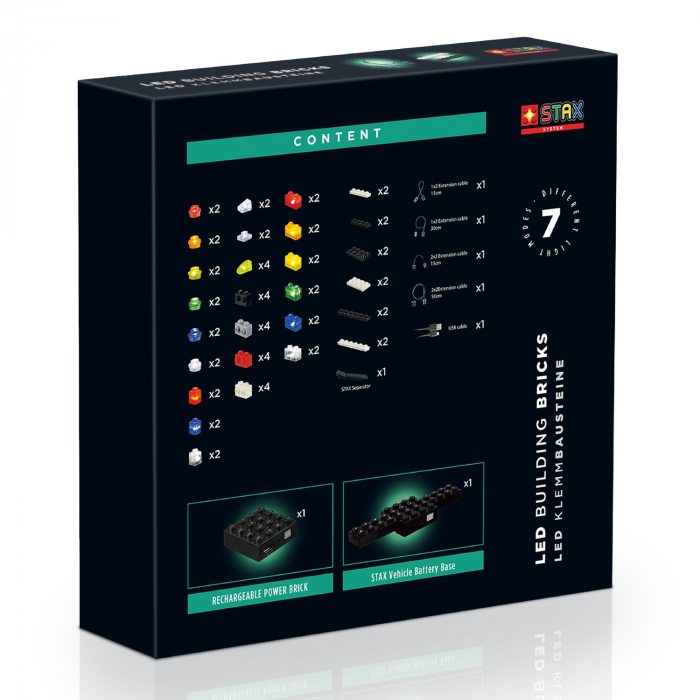 LED Steckbausteine SET S-15012 von STAX