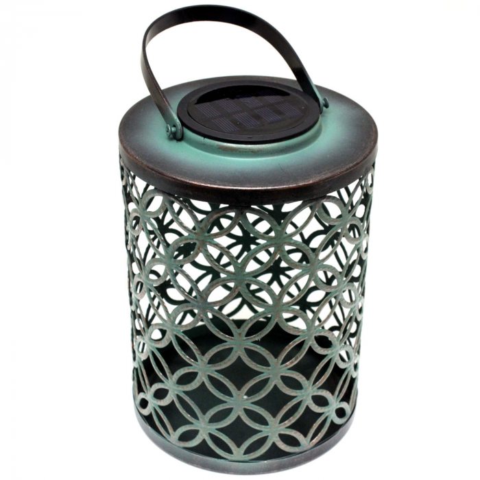 Nostalgie-Lampe Patina look