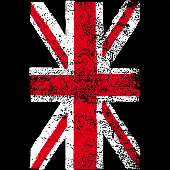 Union Jack T-Shirt Vintage Style Frauen I England Shirt I London I Großbritannien Fahne I UK-Shirt