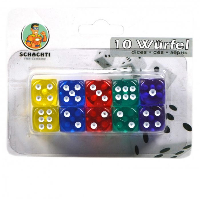 10 Stück günstige Spielwürfel