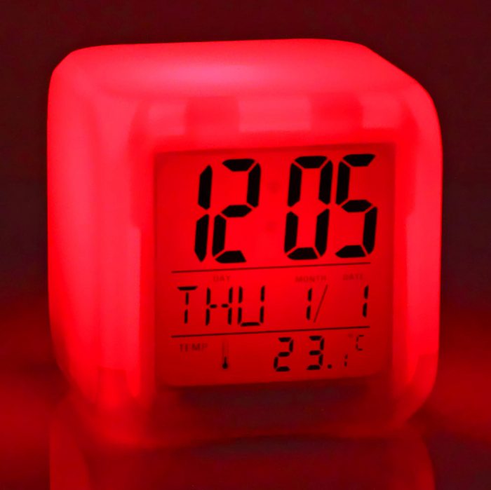 LED LCD-Uhr
