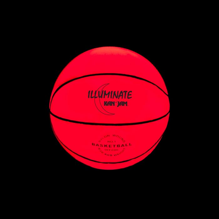leuchtender basketball