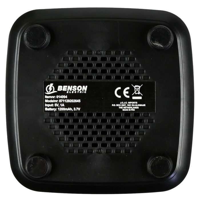 75dB wireless light up music speakers