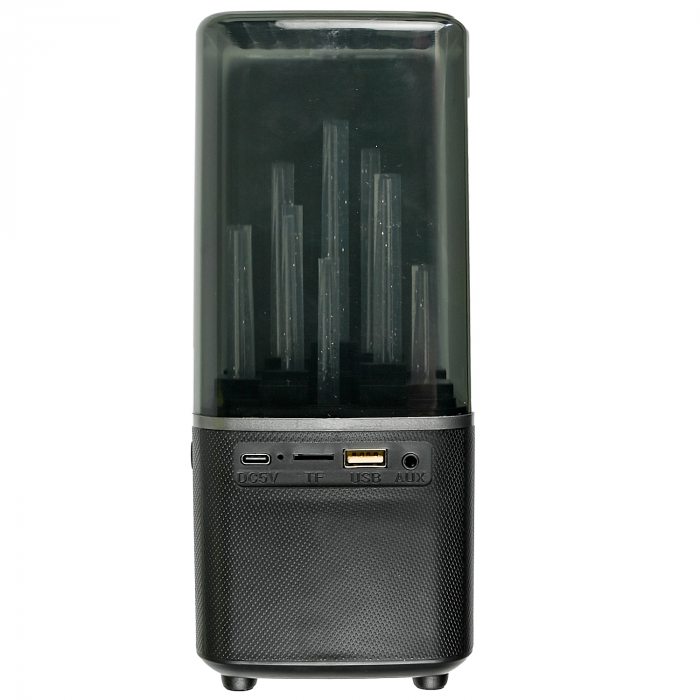 Design speaker with battery charging