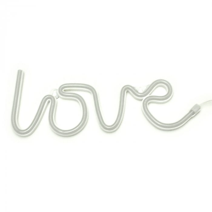 LED Schreibschrift love leuchte