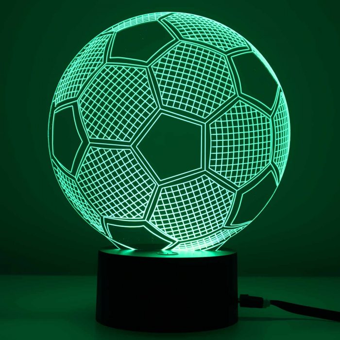 Fußballlampe