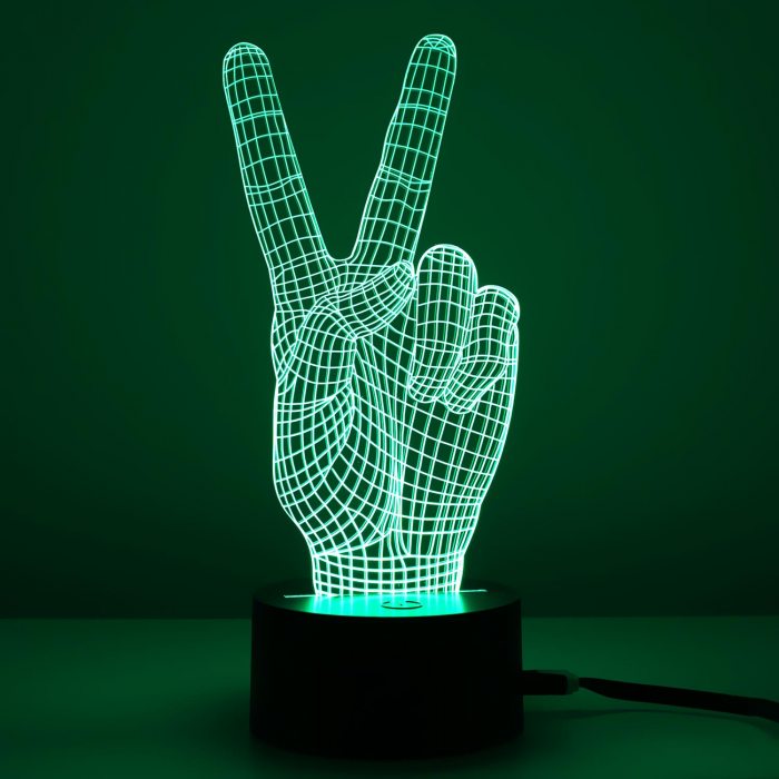 3d Hand Leuchte